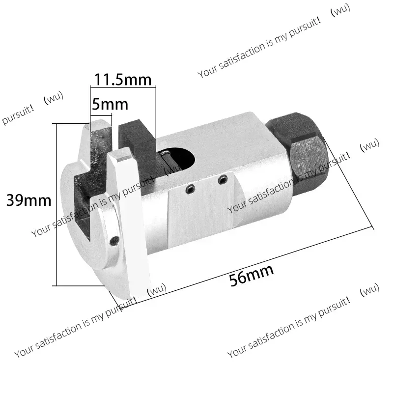 Automotive hydraulic shock absorber removal tool, claw type strut separator