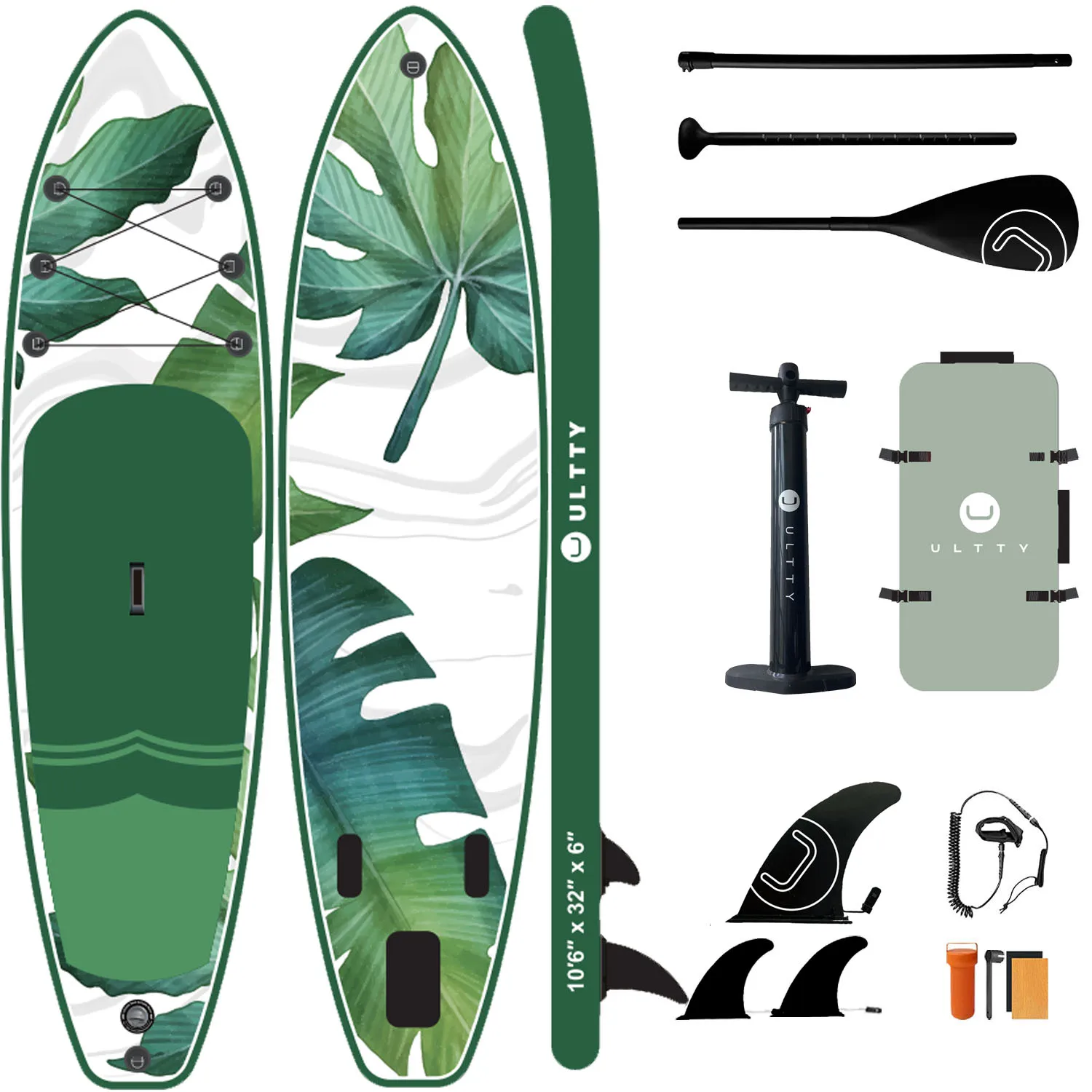 

Надувные SUP-доски (сапборды) с цифровой печатью, 10'6 дюймов