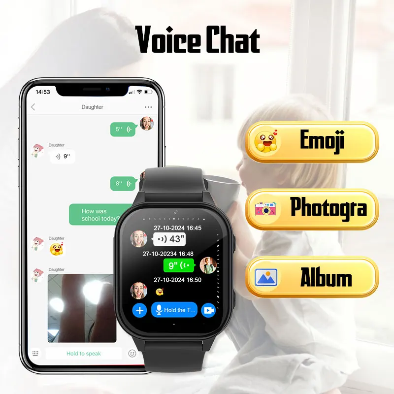 Reloj inteligente Wonlex para niños 4G SOS GPS reloj de pulsera Whatsapp KT19Pro Android8.1 con cámara de videollamada reloj inteligente para niños