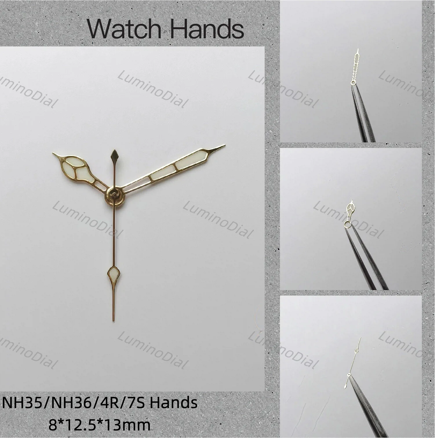 Luminous Oval Gold …