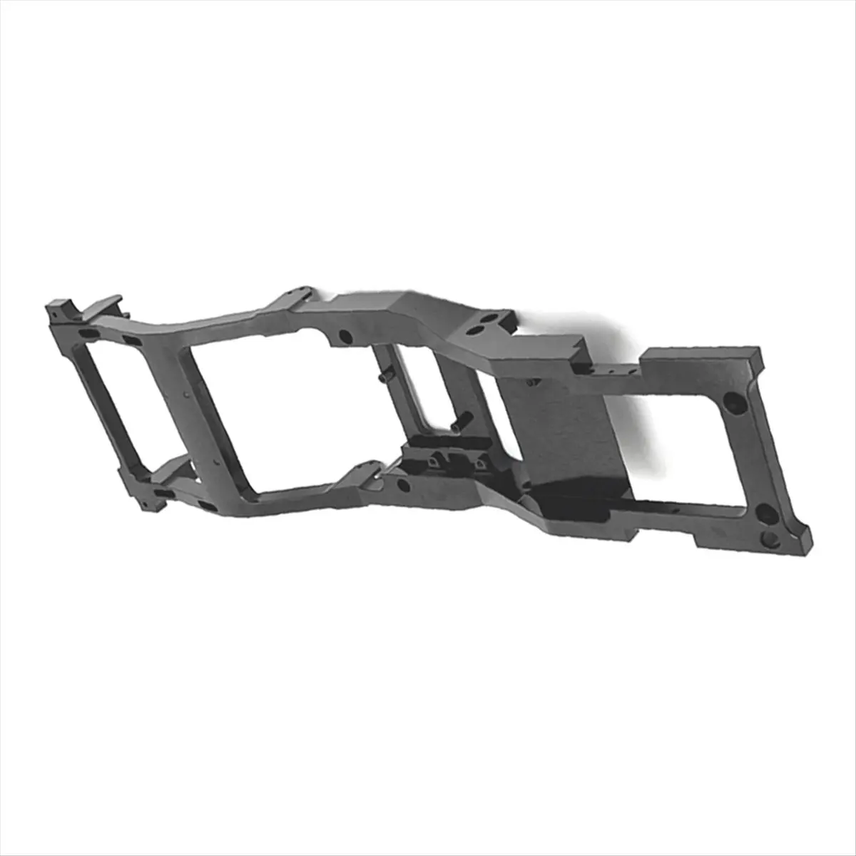 (A30I] MN82 LC79 RC Car Chassis Frame 1/12 RC Car Upgrade Parts Spare Accessories Black