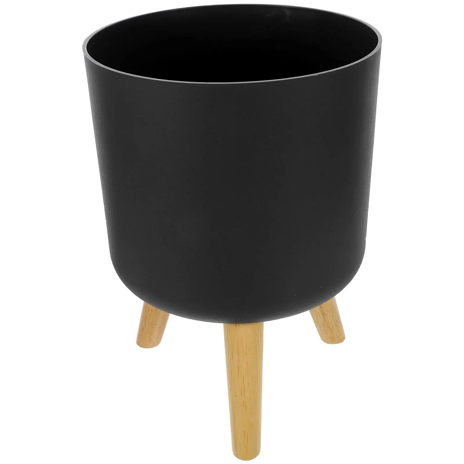 

Leg-fitting Flower Pot Plant Potted Floor-standing Modern Flowerpot Wood Indoor Pots