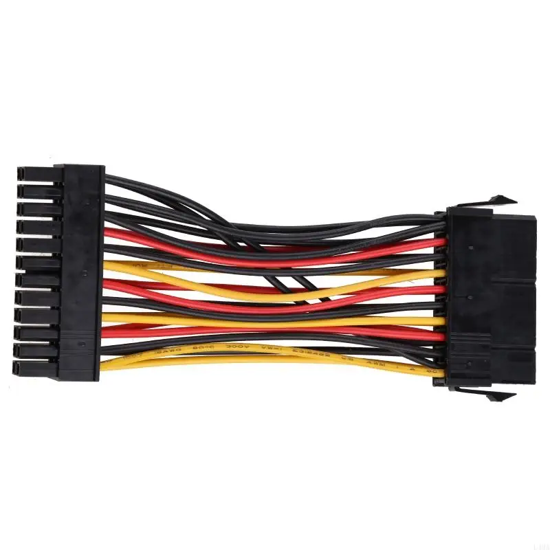 

L4MA 20-Pin Femle to 24-Pin Male ATX Female to Male Power Extension PSU Mainboard Power Extension Adapter Cable