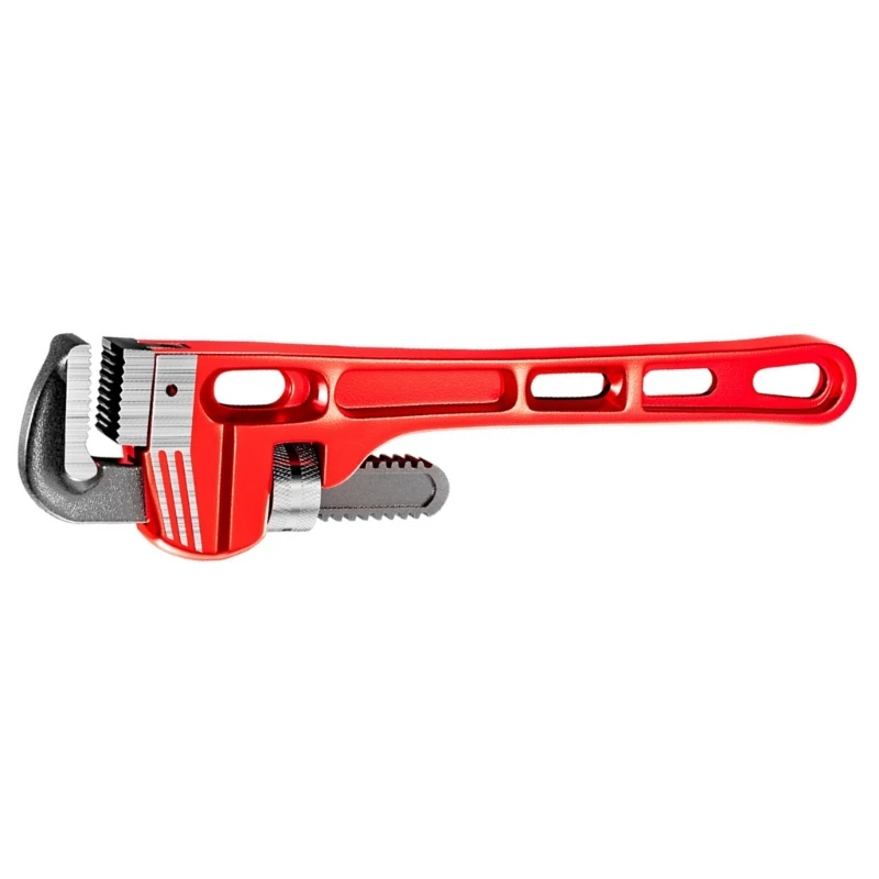 Heavy Duty Straight Pipe Wrenches 8/10/12/14/18Inch Plumbing Installation Pliers Spanners Universal Large Opening