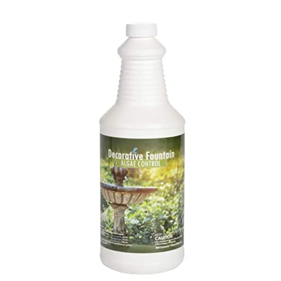 

Fountain Algaecide and Clarifier - 32oz - Kills and Inhibits All Types of Algae Growth Formulated for Small Ponds and Water Fea