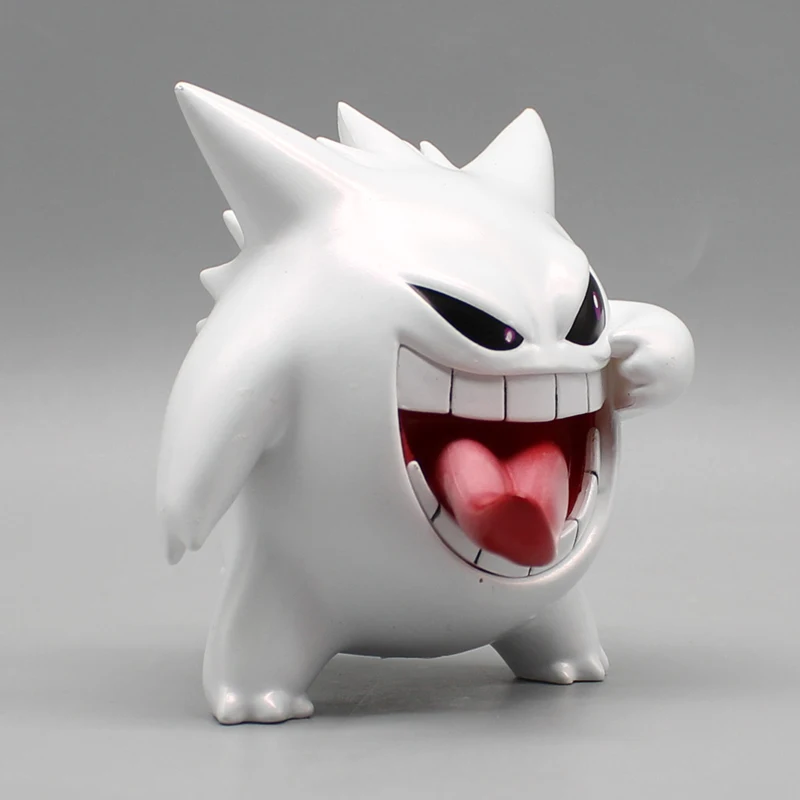 Pokemon Gengar Sticking Tongue Out Different Colors Anime Action Figure Game Statue Collectible Kawaii Model Kids Toy Doll Gift