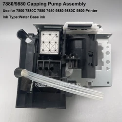 Made In Japan Ink Pump Assembly DX5 Head Capping Station Assy for Epson 7800 7880C 9800 9880 9880C 7450 Printer Cleaning Unit