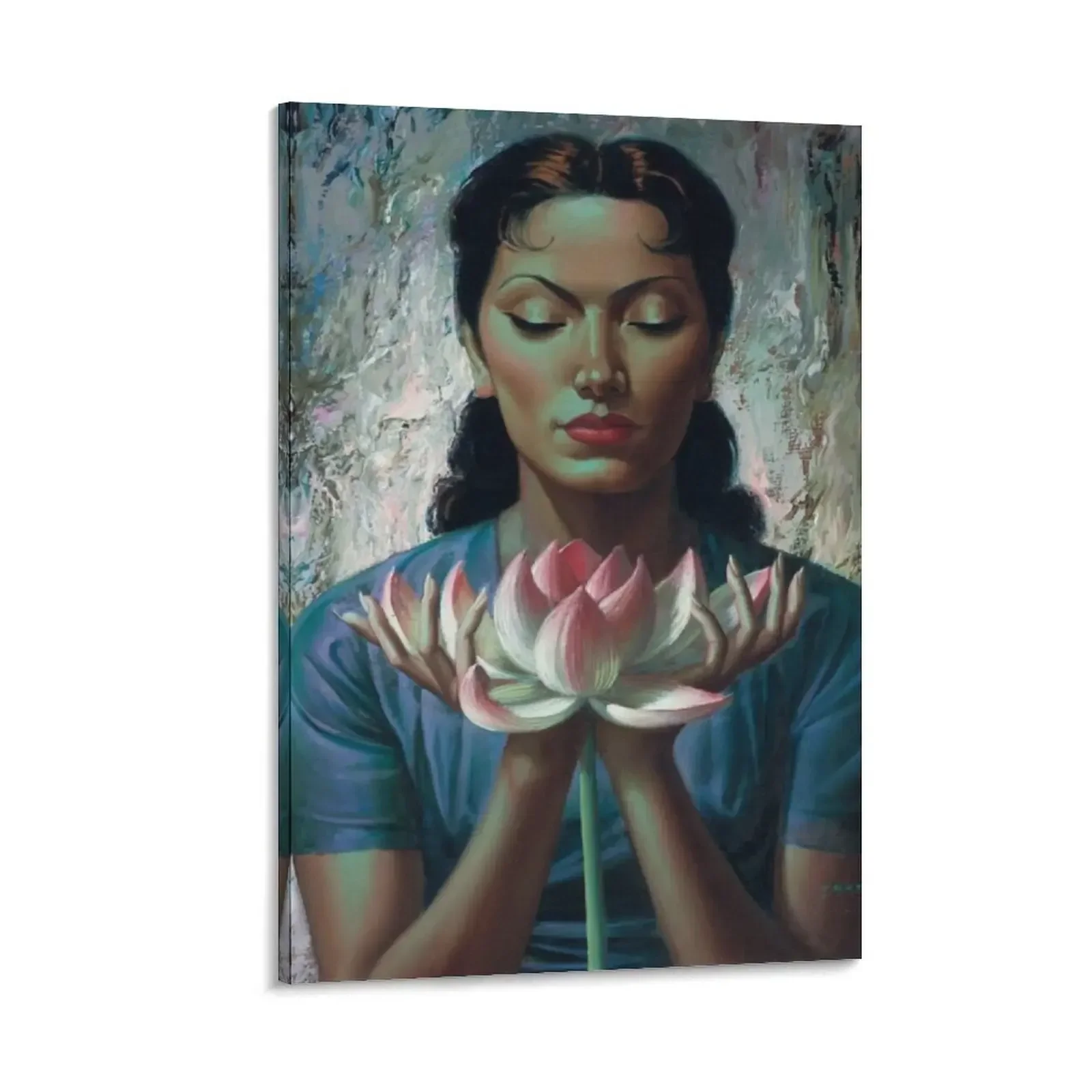 

vladimir tretchikoff Water Lily Oil Canvas Painting wall decoration paintings anime room decor Decoration for bedroom