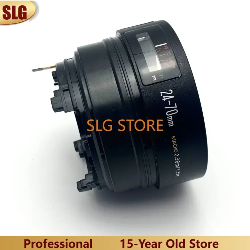 Neu für Canon EF 24-70mm 24-70 F2.8L USM Feste Hülse Objektiv Barrel Ring Halterung Rohr (Gen1) + Fokus Skala Flex Kabel Reparatur Teil