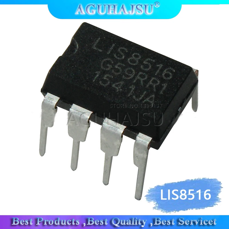 

5 шт./лот LIS8516 LIS8516B черный пластиковый защитный чехол светодиодный драйвер переключателя