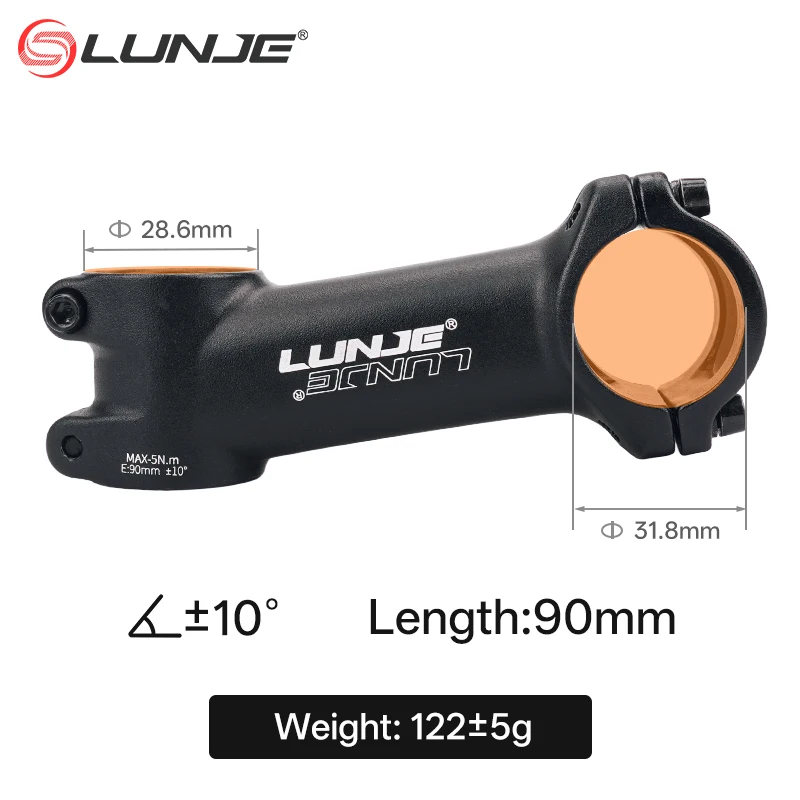 Ultraleicht Bike Power 60/70/80/90/100/110 MM MTB Fahrrad Vorbau 10/17/25/35 Grad Mountainbike Teile