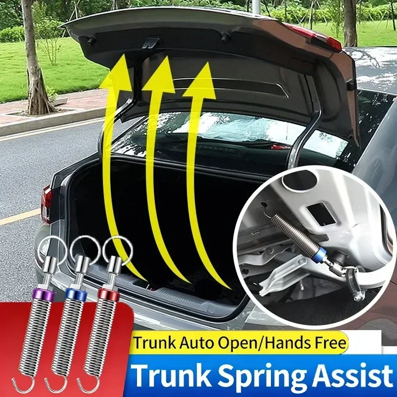 1/2Set Car Modification Trunk Spring Automatic Tailgate Pop-up Trunk Opener Lift Spring Lift Car Universal Car Accessories