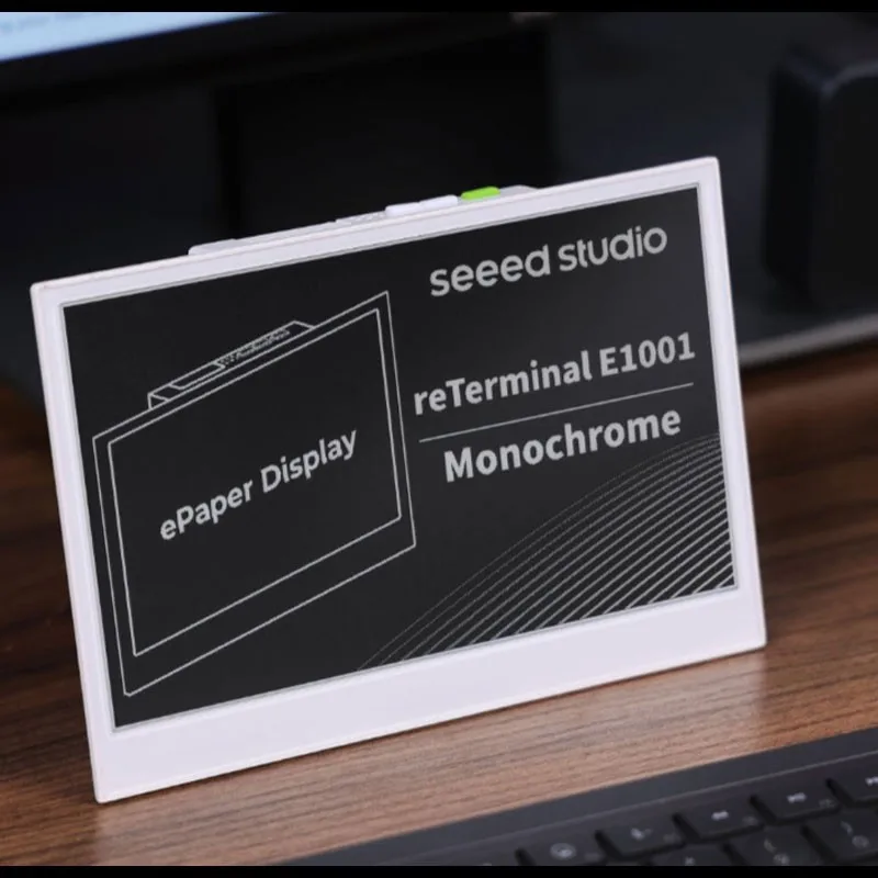 reTerminal E1001 ESP32-S3 7.5-inch Monochrome E-Ink Display DIY Kit 800x480 E-Ink Screen Compatible with Home Assistant