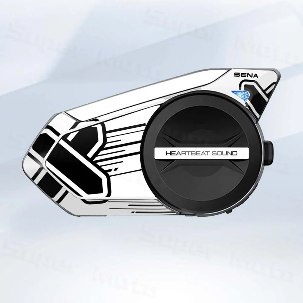 Für SENA 50S Sena 50s Motorrad Helm Bluetooth Headset Schutz Aufkleber Kreative Bluetooth Headset Aufkleber Wasserdicht