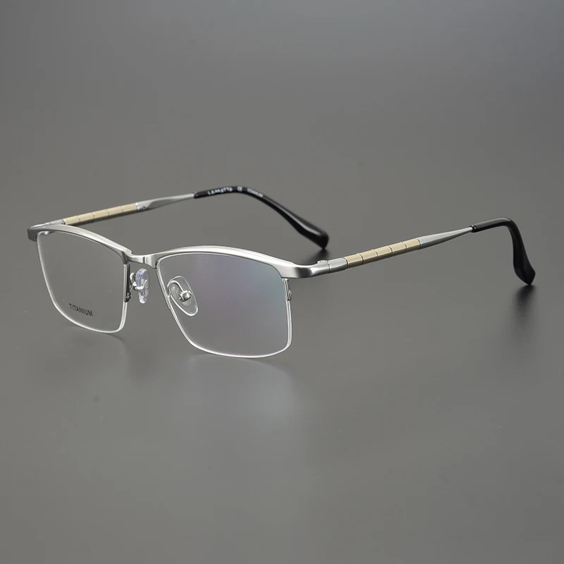 SO SMOOTH WIND Japanische handgefertigte ultraleichte Brillengestelle aus reinem Titan für Herren, Business-Quadratbrillen für Damen, Brillen, Brillen, Gafas Designer 3