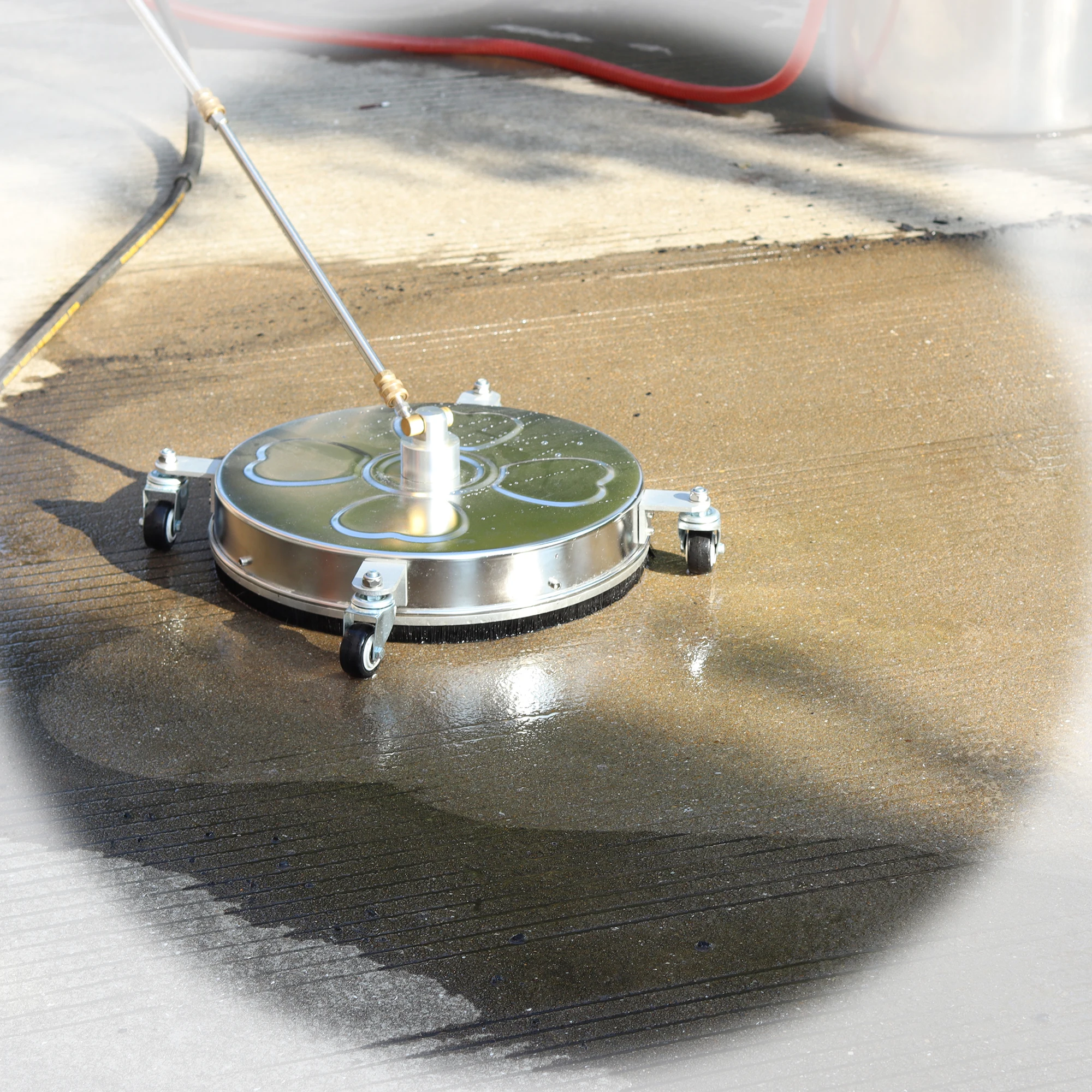 

High Pressure Water Jet Floor Cleaner Strong Suction Power Automatic Cleaning