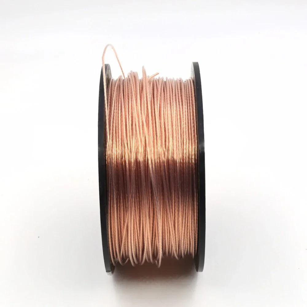 

10 meter 0.2 square Copper Wire Pure headphone cable DIY earphone wire audio cable wire