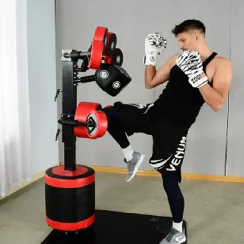 For Vertical Standing Multi-Point Punching Bag Fitness Decompression Sponge Kick Boxing Equipment