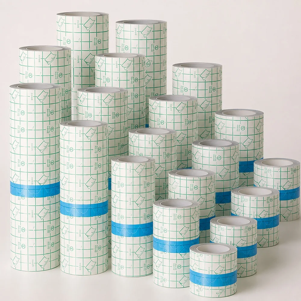 Tattoo Aftercare Film 18 Sizes Waterproof Tattoo Protective Film Skin Healing Adhesive Bandag PU Tape Tattoo Accessories