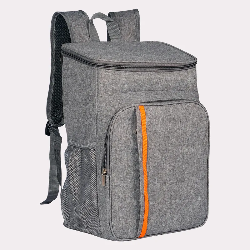 

New large-capacity leak-proof lunch backpack hot large picnic cold and warm thermal insulation bag outdoor storage shoulder bag