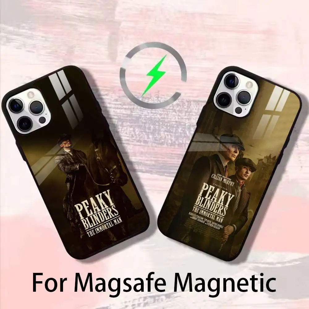 Moive P-Peaky Blinders The Immortal Man Phone Case For iPhone 17,16,15,14,13,12,Plus,Pro,Max for Magsafe  Wireless Charging