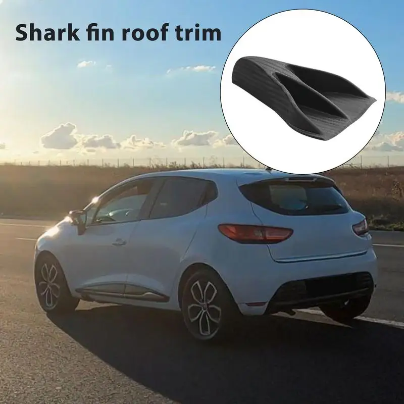 Car Roof Fin Air Vortex Generator Roof Shark Fin Eagle Claw Talon Spoiler Wing Kit With Adhesive Tape Auto Car Sun Roof Decore