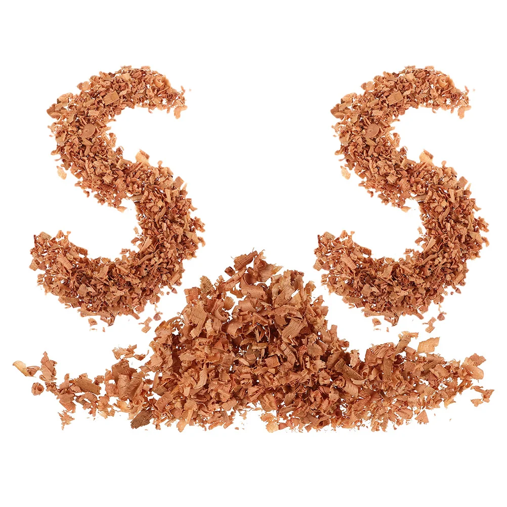 

3pcs Cedar Shavings 50G Natural Spanish Cedar Chips For Humidity Control Flavor Preservation Freshness Protection Humidors