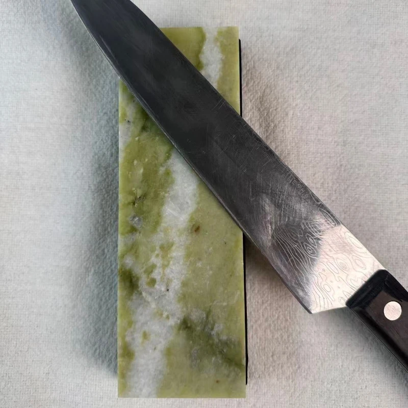 العقيق الأخضر الطبيعي 10000 حبيبة المشحذ حجر شحذ ناعم لسكاكين المطبخ