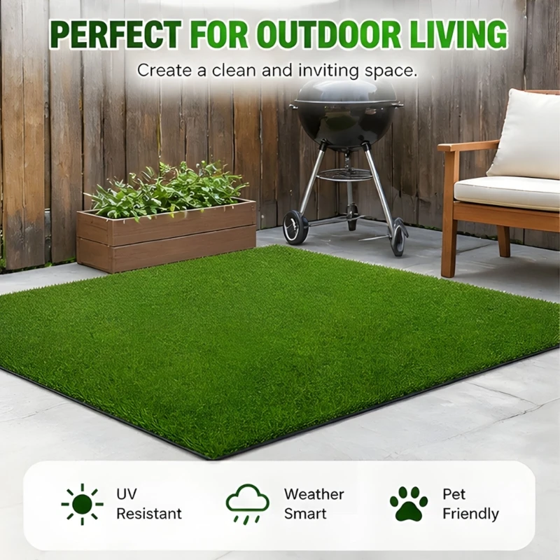 Artificial Grass Panels for Table Display, DIY Scenes and Home Styling A2BB