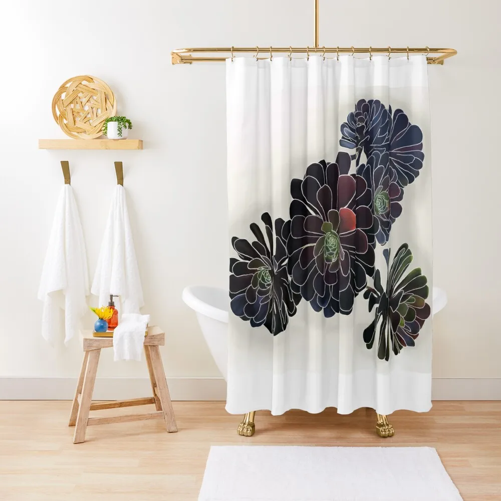 

Vibrant flowers Shower Curtain Anime Bathroom In The Bathroom Waterproof Fabric Bathroom Fabric Curtain
