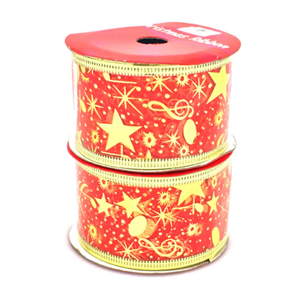 

4pcs 4 Rolls Colorful Gift Wrap Decor For Wedding Party Holiday Presents Home Decoration Pendant Golden Red Blue Pink Pattern