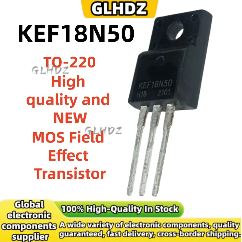 10-30PCS KEF18N50 TO-220F MOS Field Effect Transistor in stock High quality and NEW