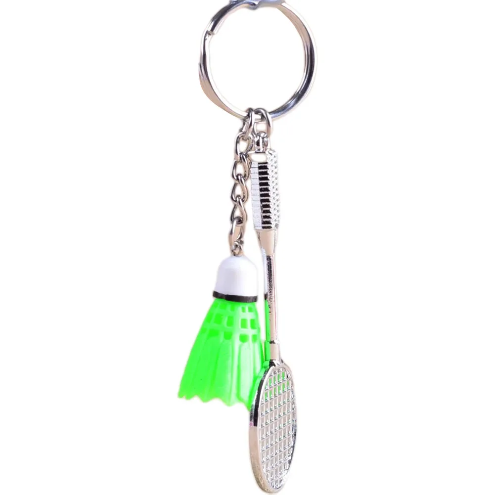 Badminton Racket Keychain Cool Swag Pendant Keychain Collectors Party Accessory Travel Accessory Attention To Detail