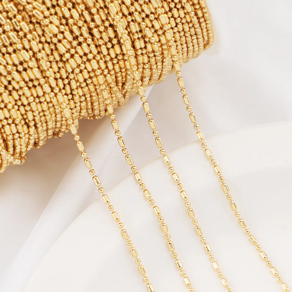 WT-BC217   WKT 2026 Retro Style 18K gold-plated chain Accessories DIY Jewelry Necklace Chain For Women Jewelry Trend
