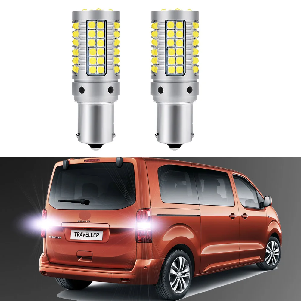 

2Pc LED Bulb P21W LED DRL For Peugeot Traveller 2016-2020 2021 2022 2023 LED Daytime Running Light Canbus 6000K