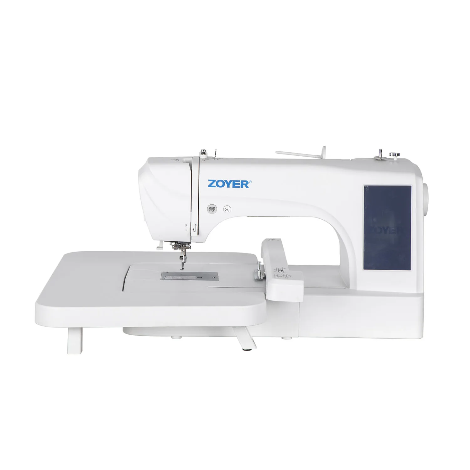 ZY1950TB  memory craft 500E 200*280mm working area multifunction machine  embroidery machine