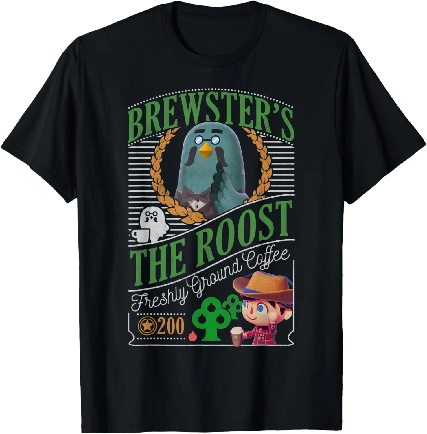 

Футболка Animal Crossing Brewster's The Roost Cafe