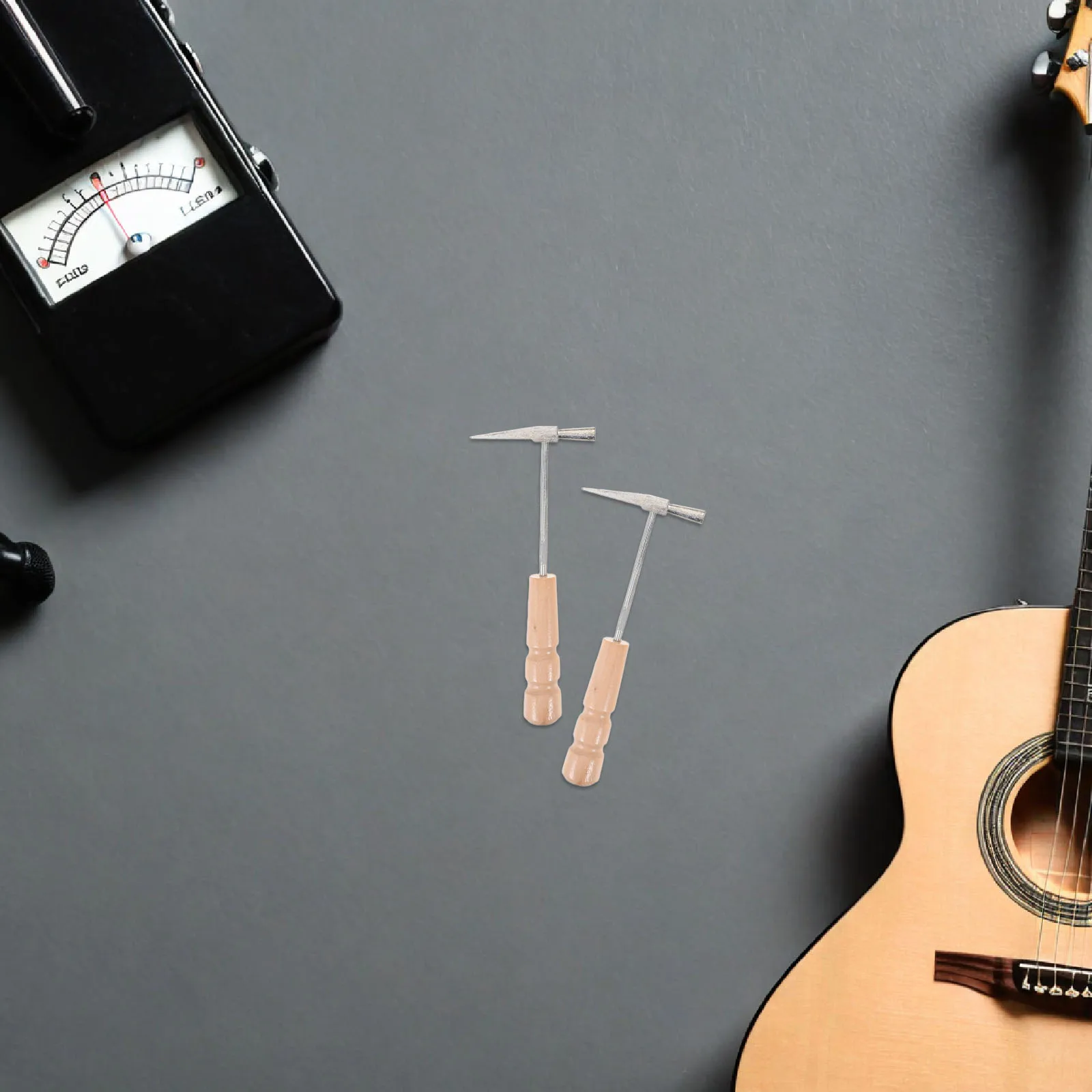 

4 Pcs Thumb Piano Tuning Hammer Kalimba Percussion Instrument Accessories Hammers Wood Tuner for