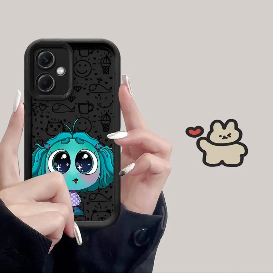 Чехол для телефона Xiaomi Poco C61 X3 Pro C50 C51 X3 NFC TPU Soft Cartoon Disneys Inside Out