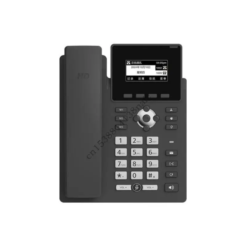 594F Multiple Line IPs Conference Phone With Cascading Display Module Blacklists Functionality And 400 Call Storage For Use
