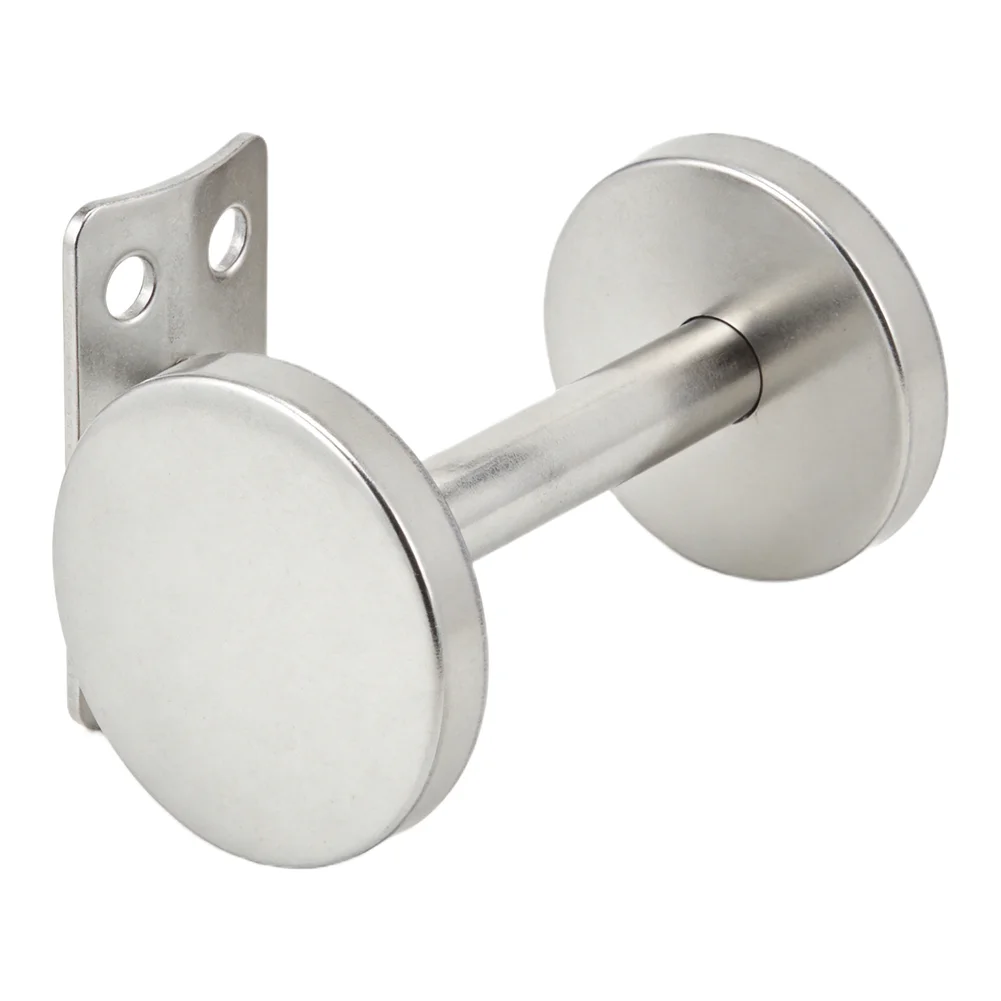 Wall Mounted 2pc Stainless Steel Handrail Brackets for Stair Balustrade Support Hardware for Secure Rail Fixing