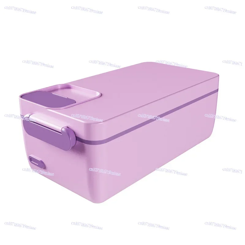 USB Wireless Charging Heating Lunch Box, No Water Filling and No Plug-in, Automatic Meal Insulation Lunch Box for Students