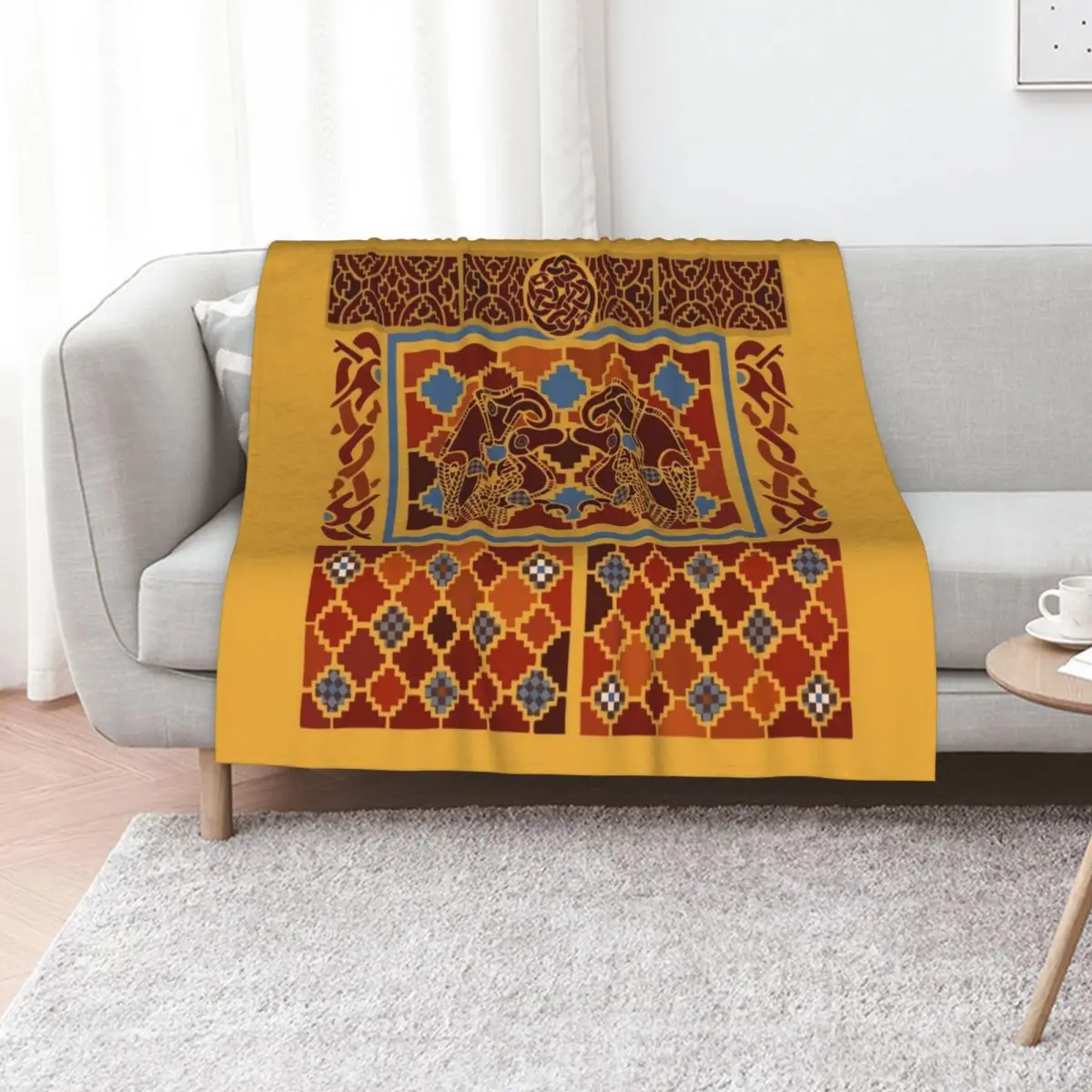 Imagining Sutton Hoo: The Eagles Throw Blanket Thin Bed Thermal Blankets Sofas Of Decoration Designers Beach Blankets