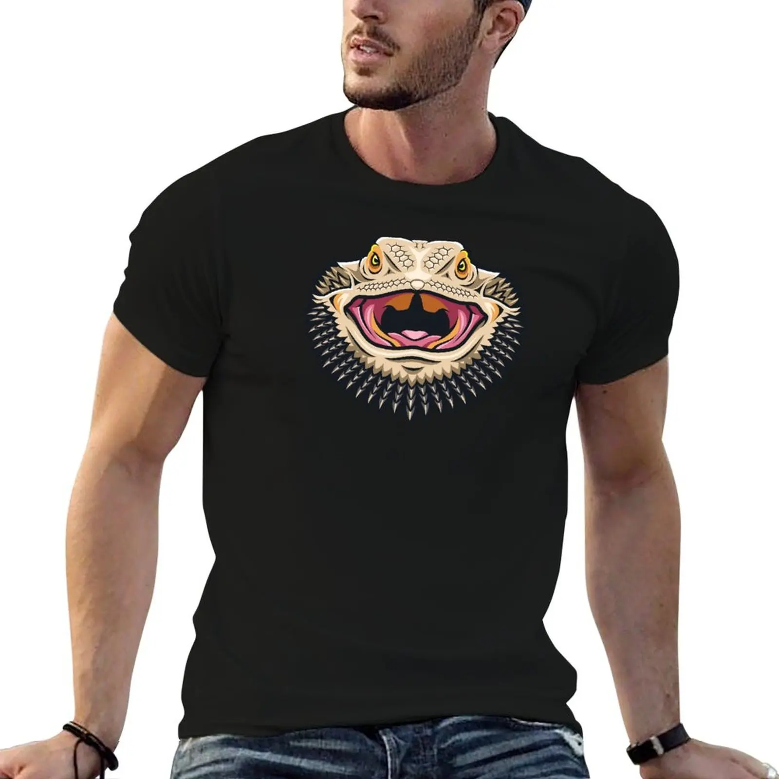 

Fierce Bearded Dragon T-Shirt blacks graphic t shirts sweat custom t shirt fitted t shirts for men