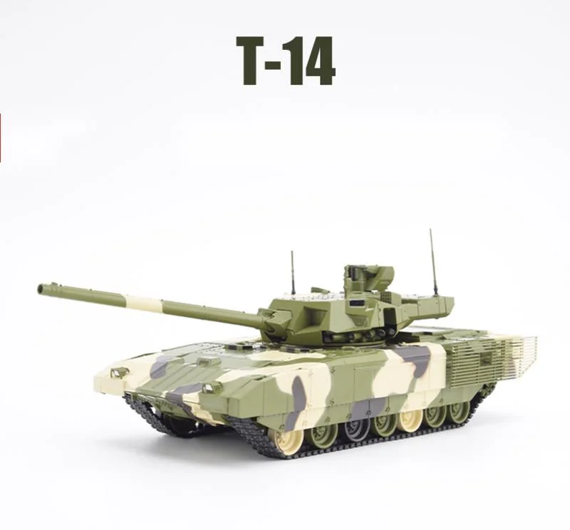 

1/43 New Arrival Special Offer Die-cast Metal Russian T-14 4th Generation Main Battle Tank Camouflage Model Toys For Children