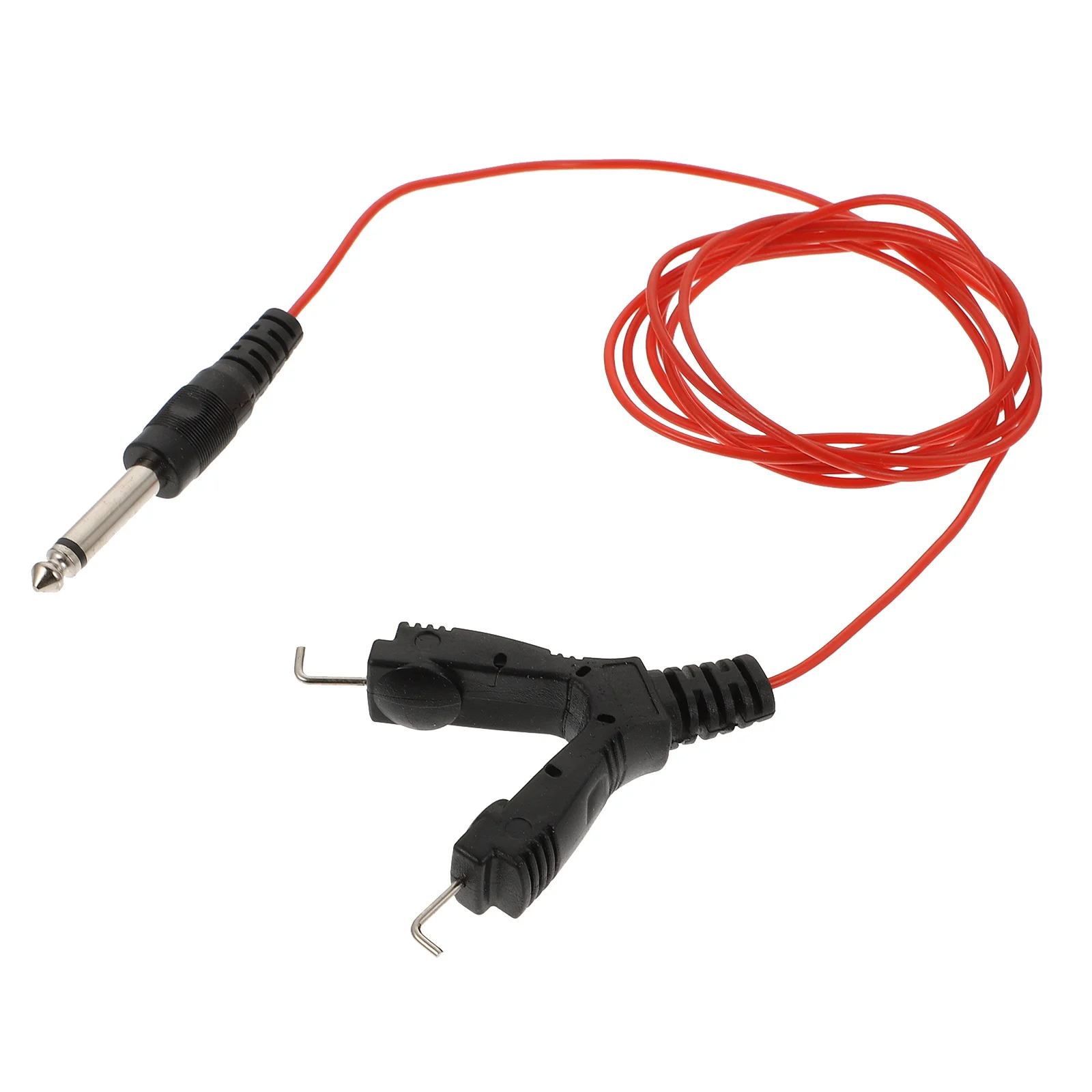 1pc 1.8M Coil Machine Hook Line Gold Plated Plug Low Loss Flexible Cable For Tattoos Machine Power Supply Durable Waterproof