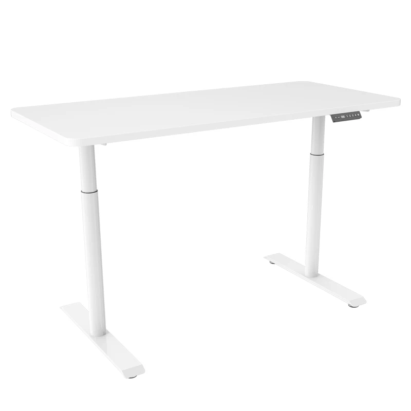 Office Electric Height Adjustable Sit to Stand Desk Frame Computer Table Monitor Riser Modern Foldable