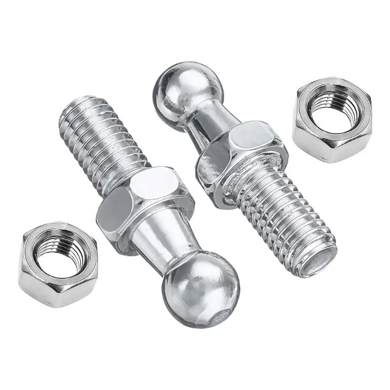 31BC Gas Strut Mounting Bolt Ball with Hardware Nut for Most Vehicles Gas Struts Ball Bolt 6mm/8mm