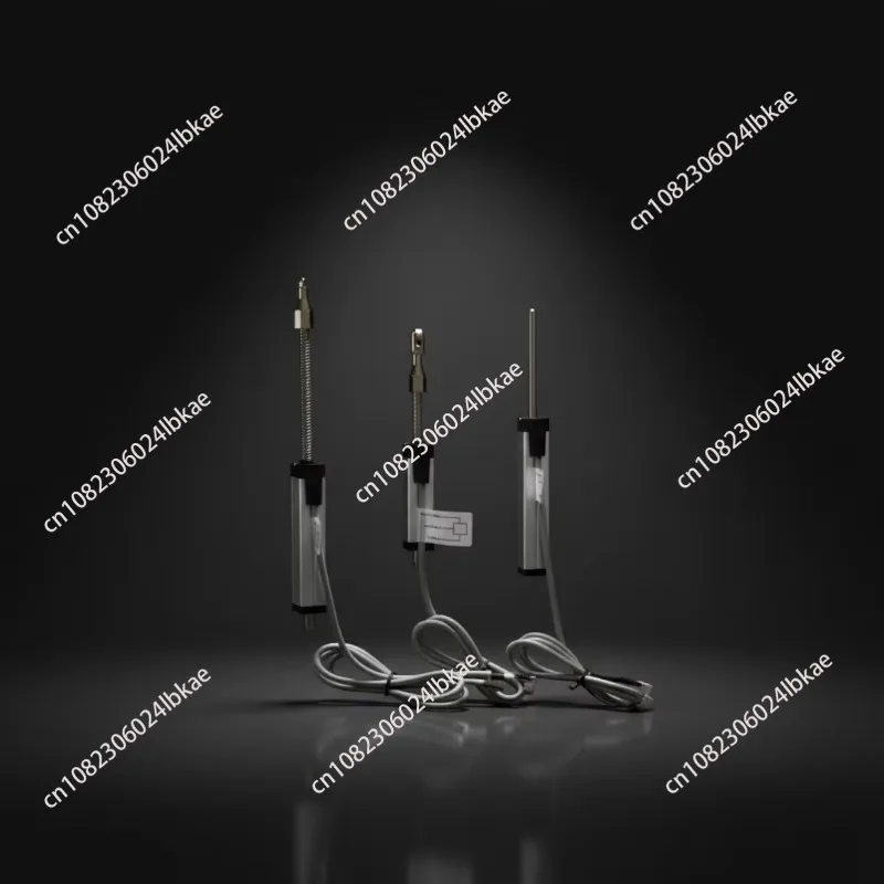 50mm self-resetting spring-loaded linear position sensor, self-resetting linear displacement sensor, linear potentiometer sensor