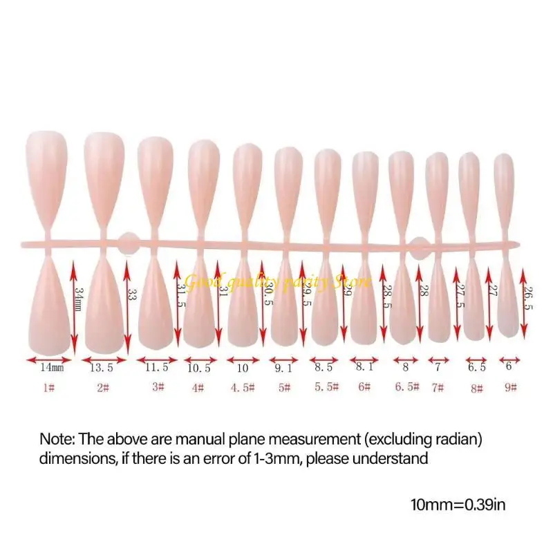 M4YA 24 PCS Long Press on Flores Falsas Reídicas uñas Acrílicas Stilettos cubierta llena cubierta en uña para